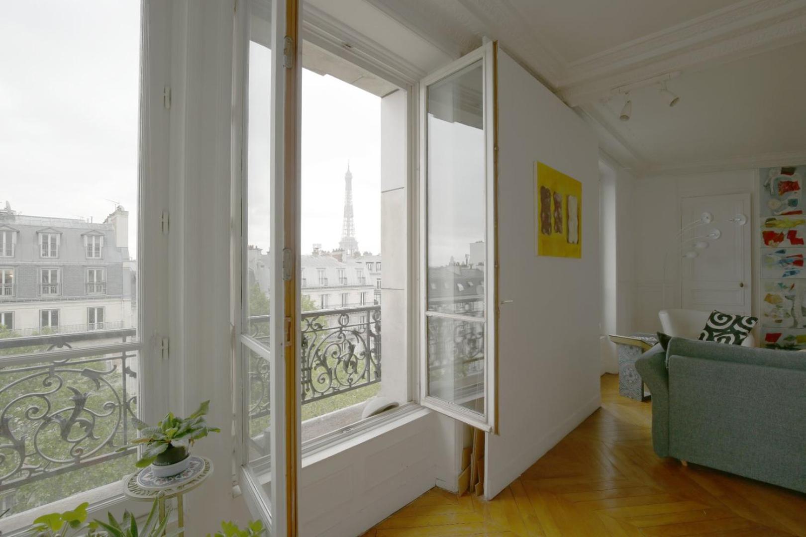 Appartement La Dame De Fer - Vue Magique Sur La Tour Eiffel